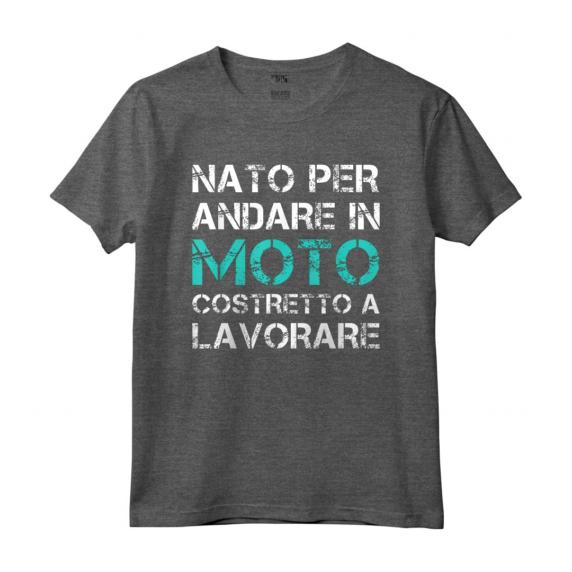 Regalo Motociclista - Magliette Uomo Moto Manica Corta con Frase Divertente - Ideale per gli Amanti della Bicicletta - Marca HapTiger