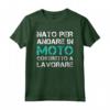 Regalo Motociclista - Magliette Uomo Moto Manica Corta con Frase Divertente - Ideale per gli Amanti della Bicicletta - Marca HapTiger