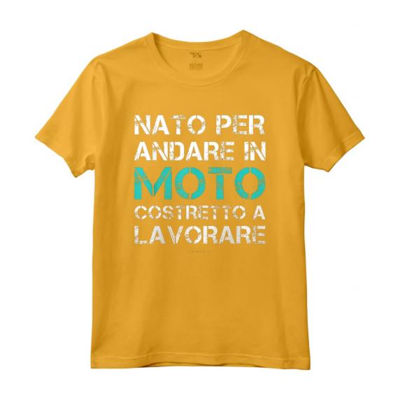 Regalo Motociclista - Magliette Uomo Moto Manica Corta con Frase Divertente - Ideale per gli Amanti della Bicicletta - Marca HapTiger
