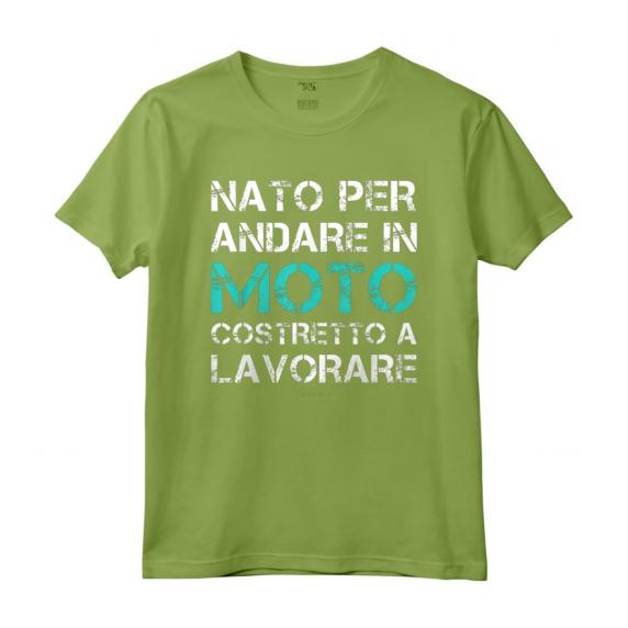 Regalo Motociclista - Magliette Uomo Moto Manica Corta con Frase Divertente - Ideale per gli Amanti della Bicicletta - Marca HapTiger