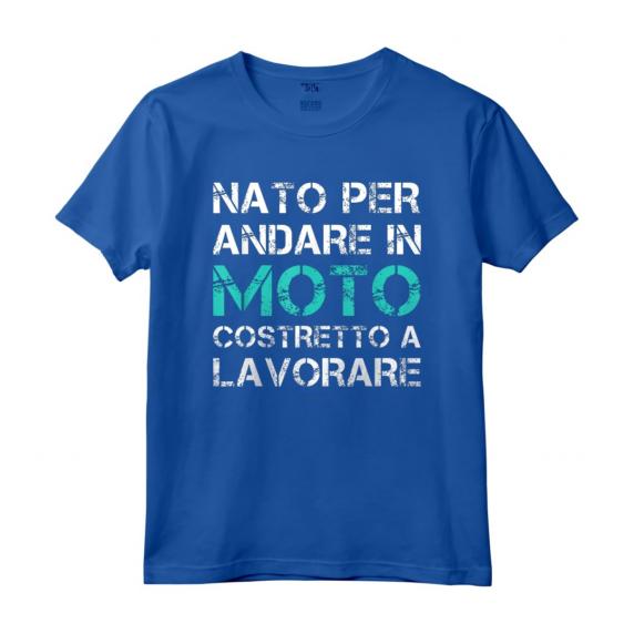 Regalo Motociclista - Magliette Uomo Moto Manica Corta con Frase Divertente - Ideale per gli Amanti della Bicicletta - Marca HapTiger