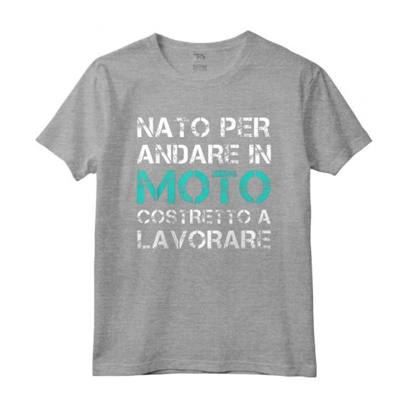 Regalo Motociclista - Magliette Uomo Moto Manica Corta con Frase Divertente - Ideale per gli Amanti della Bicicletta - Marca HapTiger