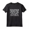 T-shirt ADHD | Chiedimi informazioni sul mio disturbo da deficit di attenzione - Maglietta consapevolezza salute mentale