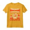 Bicicletta Detto Divertenti Ciclista Bici Mountain Bike Maglietta - Conquistatore delle Montagne - Ideale come Regalo per Ciclisti