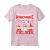 Bicicletta Detto Divertenti Ciclista Bici Mountain Bike Maglietta - Conquistatore delle Montagne - Ideale come Regalo per Ciclisti