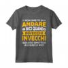 Non Smetti Di Andare In Bici Quando Invecchi - Maglietta Ciclismo Divertente Ideale per Ciclisti - Regalo Compleanno Natale