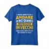 Non Smetti Di Andare In Bici Quando Invecchi - Maglietta Ciclismo Divertente Ideale per Ciclisti - Regalo Compleanno Natale