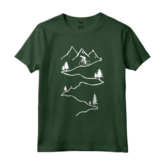 Mountain Biker Ciclista - Maglietta da Montagna MTB - Ideale per Compleanno o Natale