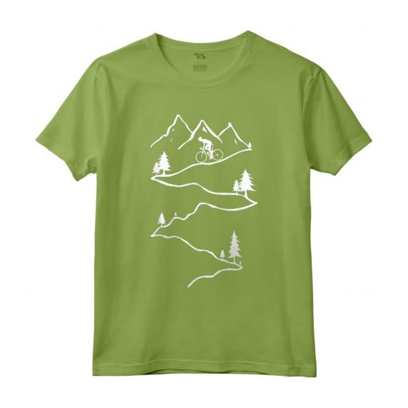 Mountain Biker Ciclista - Maglietta da Montagna MTB - Ideale per Compleanno o Natale