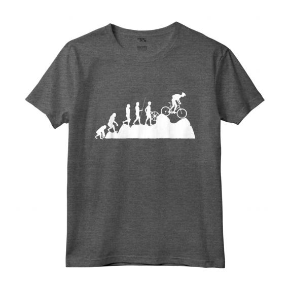 Mountain Bike Evoluzione - Maglietta Ciclista Montagna Regalo - Ideale per Compleanno o Natale