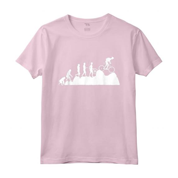 Mountain Bike Evoluzione - Maglietta Ciclista Montagna Regalo - Ideale per Compleanno o Natale