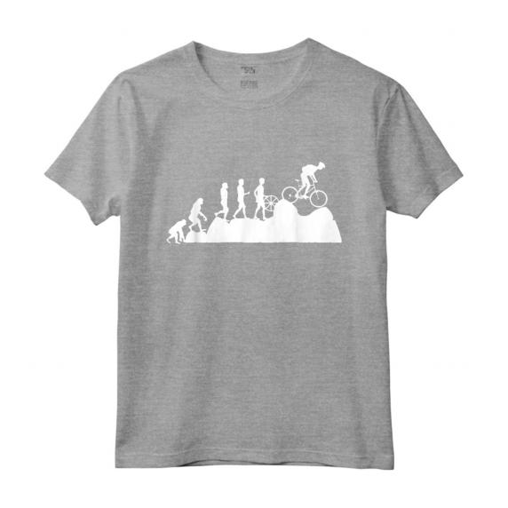 Mountain Bike Evoluzione - Maglietta Ciclista Montagna Regalo - Ideale per Compleanno o Natale