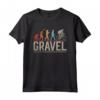 Gravel Bike Evolution - Maglietta Divertente per Ciclisti Gravel e Appassionati di Ciclocross - Abbigliamento Vintage Bike Man