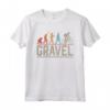 Gravel Bike Evolution - Maglietta Divertente per Ciclisti Gravel e Appassionati di Ciclocross - Abbigliamento Vintage Bike Man