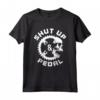 Bici da Strada Mountain Bike MTB Jersey SHUT UP e PEDALE Maglietta - Ideale per Compleanni, Feste e Black Friday - Regalo per Ciclisti Appassionati