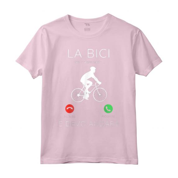 La Bici Cavallo sta chiamando - Maglietta Regalo per Ciclista MTB Bicicletta - Design Vintage Divertente per Papà Ciclista