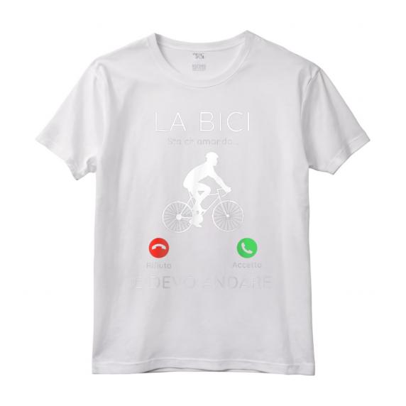 La Bici Cavallo sta chiamando - Maglietta Regalo per Ciclista MTB Bicicletta - Design Vintage Divertente per Papà Ciclista