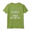 Non ho bisogno di terapia - Maglia a Manica con Citazione Divertente per Amanti del Bilanciamento della Roccia - Perfetta Idea Regalo per Cairn Peace e Nature Lovers