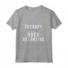 Non ho bisogno di terapia - Maglia a Manica con Citazione Divertente per Amanti del Bilanciamento della Roccia - Perfetta Idea Regalo per Cairn Peace e Nature Lovers