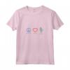 Pace Amore Roccia - Maglietta Bilanciamento Pietra Impilabile Cairn Moda - Regalo Unico per Appassionati di Bilanciamento
