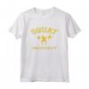 Classic College Stile Squat University T-Shirt - Design Originale Vintage Fitness - Regalo per Powerlifter e Bodybuilder