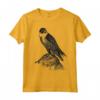 Falco Pellegrino Falconeria - Uccello Rapace Regalo Maglietta per Appassionati - Ideale per Birdwatchers e Amanti degli Uccelli Rapaci