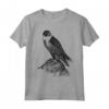 Falco Pellegrino Falconeria - Uccello Rapace Regalo Maglietta per Appassionati - Ideale per Birdwatchers e Amanti degli Uccelli Rapaci