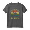 Cool Bird Lover Birdwatching Presente Birdwatcher Birder Maglietta - Regalo Ideale per Compleanni, Natale e Altre Occasioni