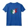 HapTiger Maglietta - Bandiera Italiana - Tifoso e Patriota - Forza Italia - Ideale per la Vacanza in Italia o il Campionato Europeo