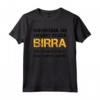 Mondo Senza Birra T Shirt Uomo Divertente Frasi Simpatiche Maglietta - Ideale per gli Amanti della Birra e dell'Alcool - Marca HapTiger