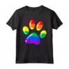 Camicia LGBTQ Pride Month Rainbow Dog Paw - Maglietta Lover LGBT per l'Orgoglio - Acquista Abbigliamento con Stampe Arcobaleno