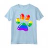 Camicia LGBTQ Pride Month Rainbow Dog Paw - Maglietta Lover LGBT per l'Orgoglio - Acquista Abbigliamento con Stampe Arcobaleno