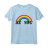 Be You Rainbow | Gay Pride T-Shirt LGBTQ Tee LGBT Distressed Maglietta - Regalo Orgoglio LGBT per Uomo o Donna - Fantastico Design Vintage Retrò