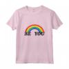 Be You Rainbow | Gay Pride T-Shirt LGBTQ Tee LGBT Distressed Canotta - Regalo di Natale per Supporto LGBT e Uguaglianza
