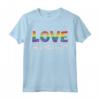 Rainbow Love Who You Want - Retro Vintage LGBTQ Pride Maglietta - Sostegno Love Equality - Perfetta per Mese dell'Orgoglio e Parate