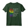 Retro Vintage Why Be Razzista Sessista Omofobo O Transfobico LGBTQ Maglietta - Supporto Love Equality - Perfetta per il Mese dell'Orgoglio