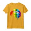 Sexy Arcobaleno Labbra Shirt LGBT Gay Lesbiche Maglietta - Labbra Arcobaleno - Amore è Amore - Ideale per Regalo Compleanno o Natale
