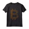 BTC Crypto Bitcoin Denaro Blockchain Portafoglio - Maglietta Regalo per Appassionati di Criptovalute - Ideale per Natale o Compleanno