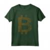 BTC Crypto Bitcoin Denaro Blockchain Portafoglio - Maglietta Regalo per Appassionati di Criptovalute - Ideale per Natale o Compleanno