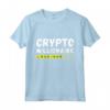 Crypto Millionaire Loading Bitcoin Cripto BTC - Maglietta Trading Regalo per Compleanno e Natale - Ideale per Amanti della Blockchain