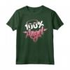 Carino 100% Angelo Divertente Bellezza Blogger Ragazza Regalo Squadra Selfie Maglietta - Perfetta per Viaggi in Crociera e Vacanze Estive al Mare - Ideale per Regali Vlogger e Blogger di Bellezza