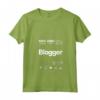 Donna Blogger Coffee Lover Scrittura Creativa Umorismo Scrittore Contenuto Maglietta con Collo a V - Ideale per Compleanni e Feste di Laurea