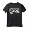 I Travel For Food Foodie Blogger Regalo Maglietta - Ideale per Viaggi e Fotografie - Regalo Unico per Natale e Compleanno