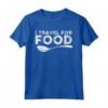 I Travel For Food Foodie Blogger Regalo Maglietta - Ideale per Viaggi e Fotografie - Regalo Unico per Natale e Compleanno