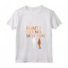 Donna La Bellezza Non Tono Della Pelle - Uomo Donna Diversi Colori Maglietta con Collo a V - T-Shirt Estive Trendy per Uomo e Donna