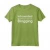 Introverso ma Disposto a Discutere - Maglietta Autore di Blogging - Ideale per Scrittori Introspettivi