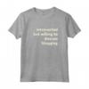 Introverted But Willing to Discuss Blogging - Funny Introverts Personalized Tshirt for Blogging Lovers - Great Gift Idea for Family