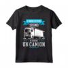 Camionista Uomini Divertente Regalo Festa Del Papà - Maglietta Russo Sogno Di Essere Un Camion - Idea Regalo Originale