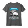 Camionista Uomini Divertente Regalo Festa Del Papà - Maglietta Russo Sogno Di Essere Un Camion - Idea Regalo Originale