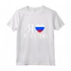 I love Russia Rossia Stemma russo - Maglietta con Motivo Russo - Idea Regalo per Festa del Papà e Festa della Mamma